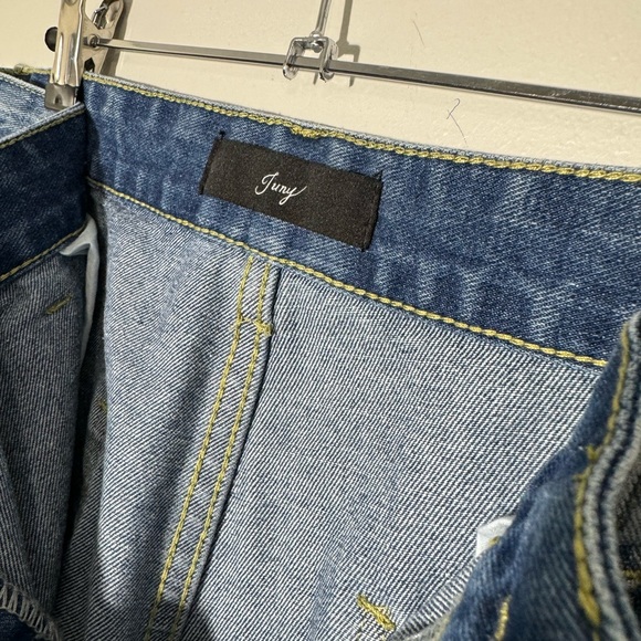 “Juny” Women Cargo Jeans Medium - Picture 3 of 4